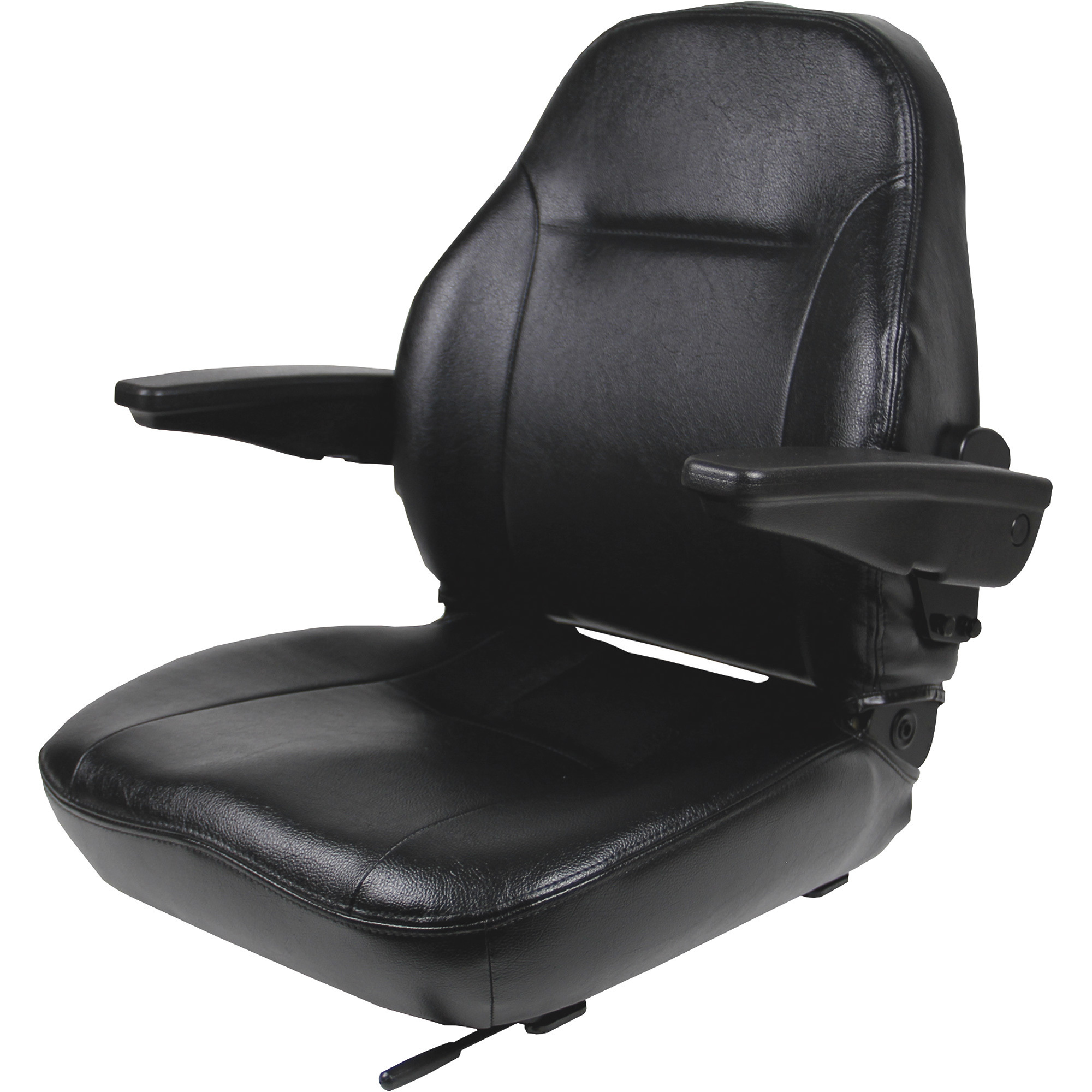 Black Talon Premium High Back Steel Tractor Seat Black Model